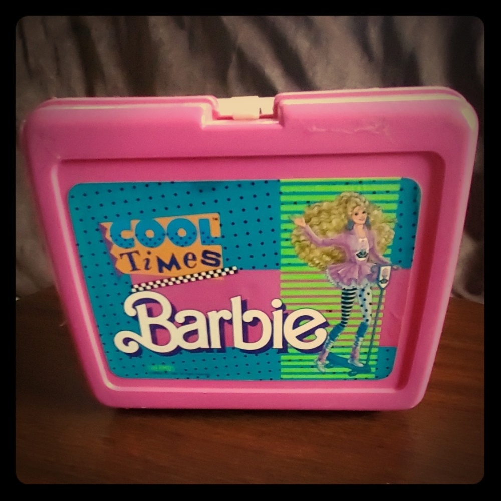 2 for $10 Vintage 1989 Barbie lunchbox